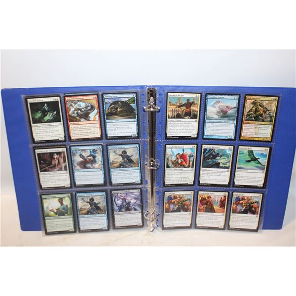 BINDER WITH 50 MAGIC CARDS