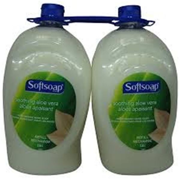 2 X 2.36L SOFT SOAP SOOTHING CLEAN HAND SOAP