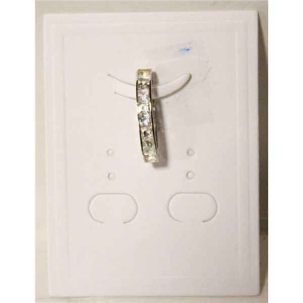 NATURAL WHITE TOPAZ PENDANT