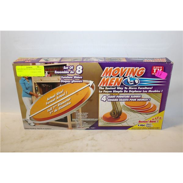 MOVING MEN FURNITURE SLIDERS IN BOX