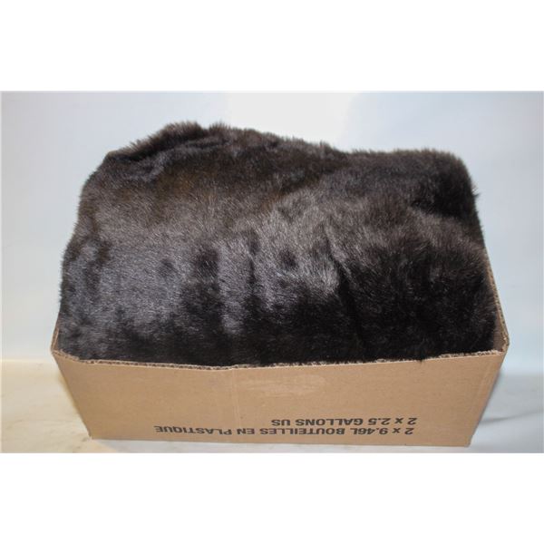 FAUX FUR BLANKET- 68" X 50"