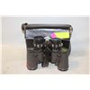 Image 1 : VINTAGE KITSTAR 7X ZOOM BINOCULARS W/LEATHER CASE