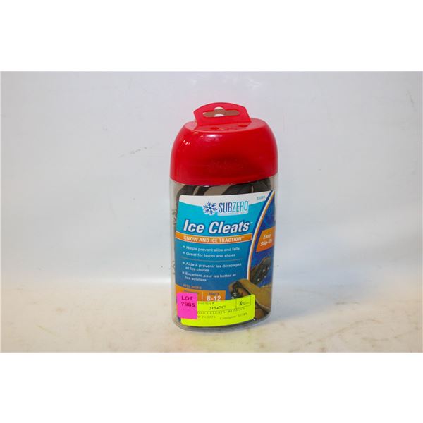 SUBZERO ICE CLEATS- WOMEN'S 7-13 NEW IN BOX