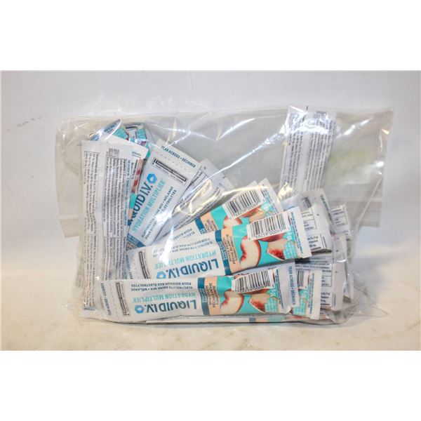 REPACKED 28 X 30G LIQUID IV ELECTROLYTE DRINK MIX