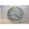 Image 1 : WALL CLOCK LARGE, 19 INCH- DIAMETER