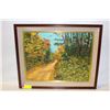 Image 1 : OIL PAINTING FRAMED, SIGNED, 22X18 INCH