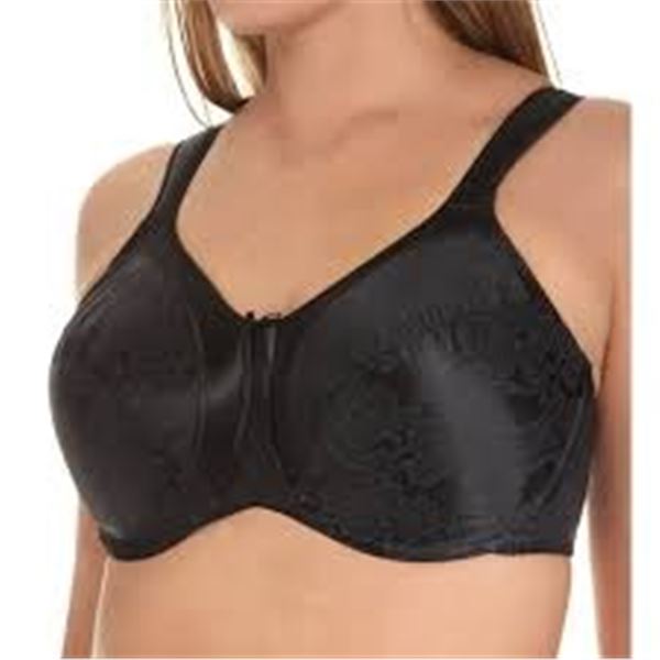 NEW BALI MINIMIZER 36D BLACK BRA