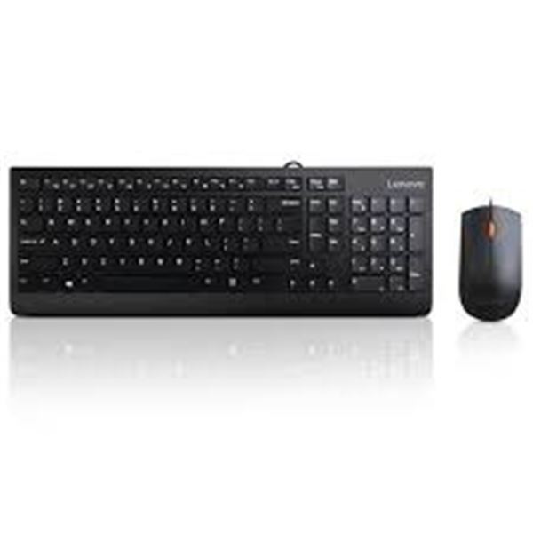 NEW W BOX LENOVO 300 USB COMBO KEYBOARD & MOUSE