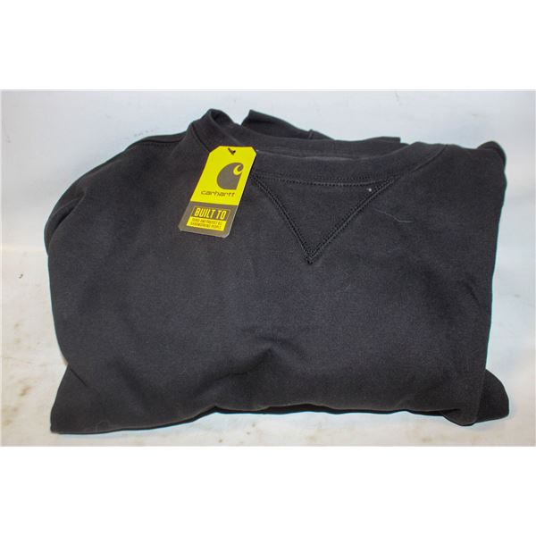 CARHARTT LOOSE FIT CREWNECK SWEATER 3XL BLACK