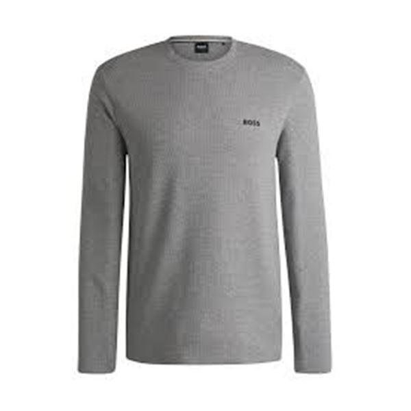 NEW HUGO BOSS WAFFLE LS SHIRT XXL