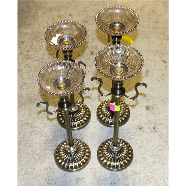 CANDLE HOLDER SET OF 4