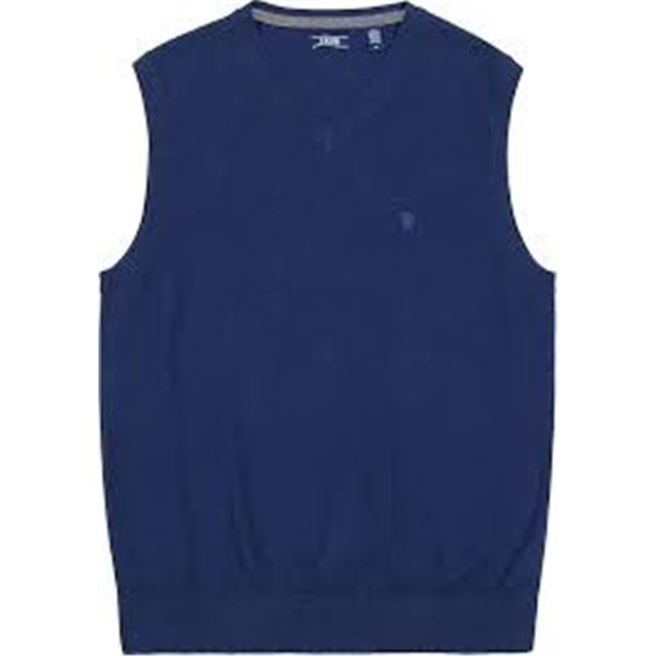 NEW IZOD LARGE PEACOAT SLEEVELESS SHIRT