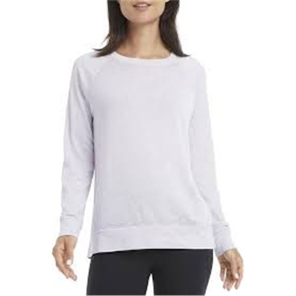 NEW DANSKIN MEDIUM WHITE SWEATER