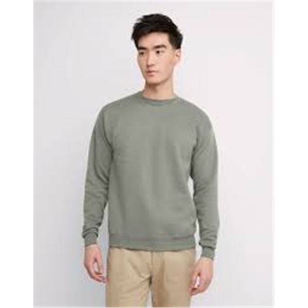 NEW HANES XL GREEN SWEAT SHIRT