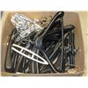 Image 1 : HANGERS- ALL TYPES- BOX LOT ASSORTED