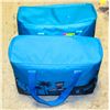 Image 1 : TRADER JOES INSULATED TOTE (2) 13" X 22" X 6"