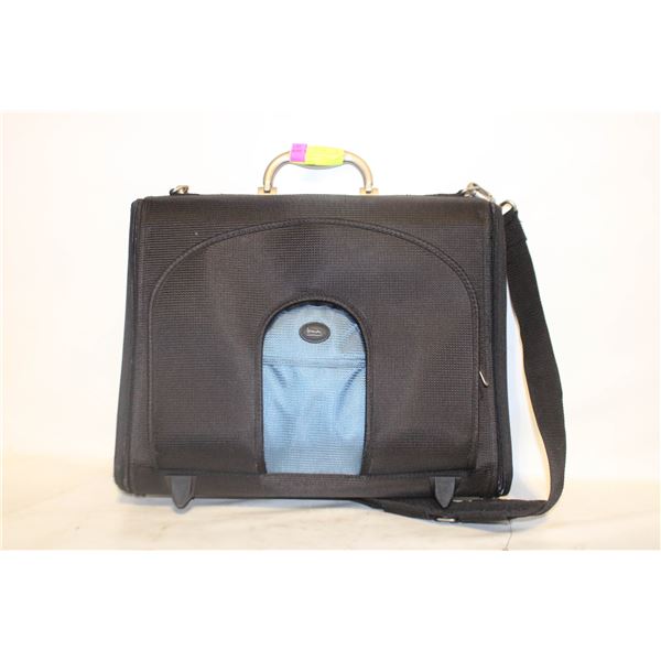 HARD SIDE LAPTOP BRIEFCASE- MICHAEL GRAVES BRAND