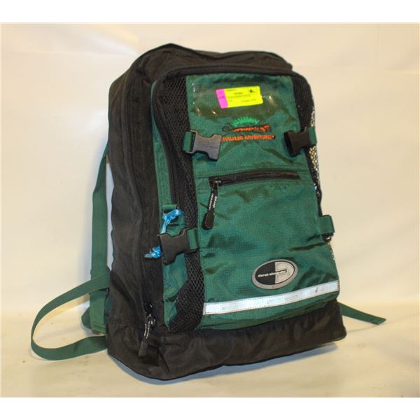 DEREK ALEXANDER CANVAS BACKPACK