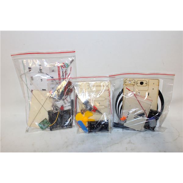 3 FUN MAKERS KIDS WOODEN CRAFTS ELECTRIC MOTOR,