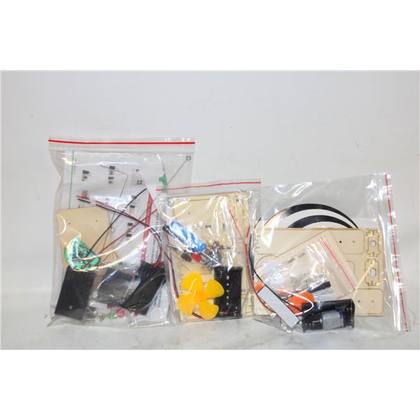 3 FUN MAKERS KIDS WOODEN CRAFTS ELECTRIC MOTOR,