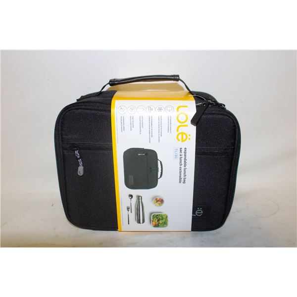 NEW LOLE EXPANDABLE LUNCH BAG