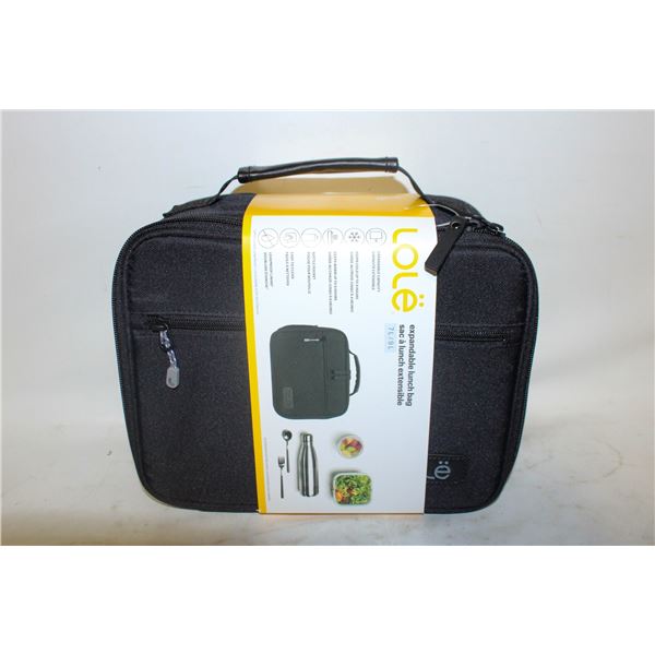 NEW LOLE EXPANDABLE LUNCH BAG