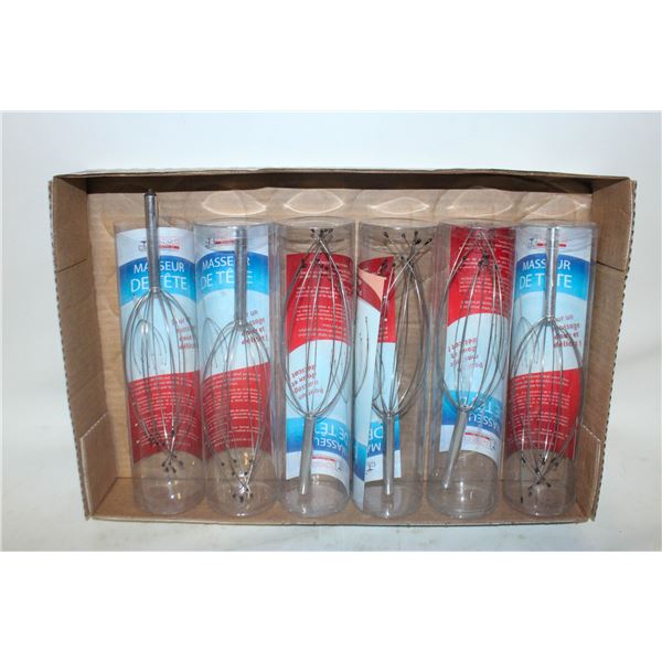 6 WIRE SCALP MASSAGERS