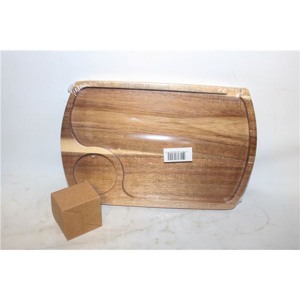 WOODEN ROLLING TRY AND GRINDER