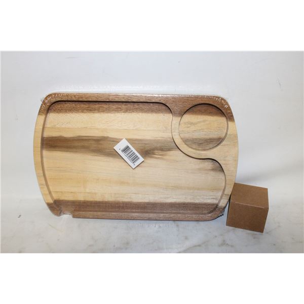 WOODEN ROLLING TRY AND GRINDER
