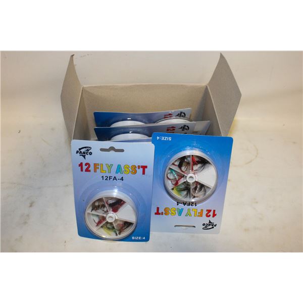 CASE OF 10x12 FISHING FLYS