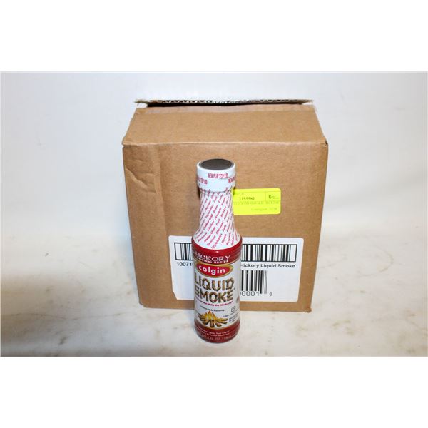 CASE OF 12 LIQUID SMOKE HICKORY
