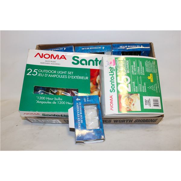 FLAT OF CHRISTMAS LIGHTS