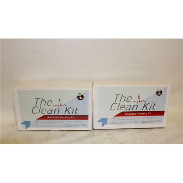 2 THE CLEAN KIT FOR TESTING