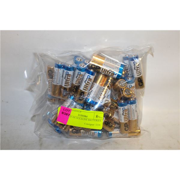 25x2 =50 AA ALKALINE BATTERIES