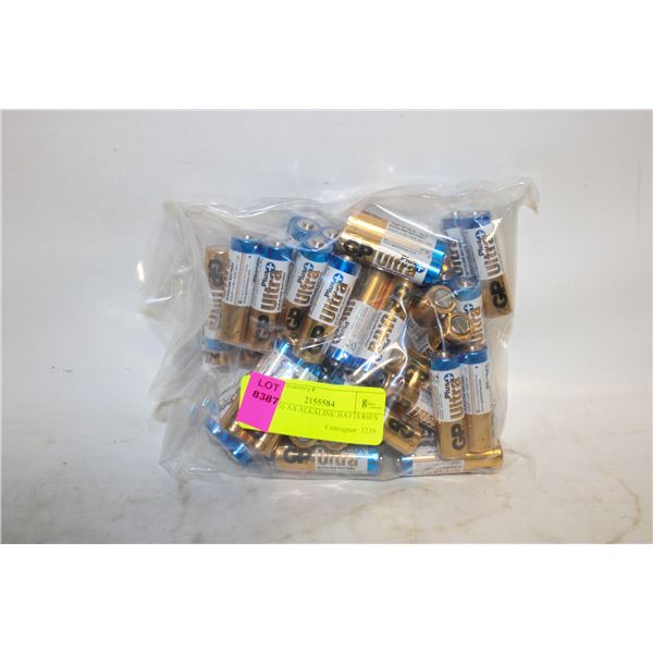 25x2 =50 AA ALKALINE BATTERIES