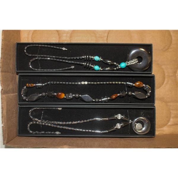 3 NECKLACES