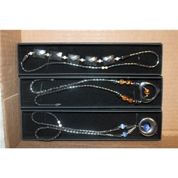 3 NECKLACES