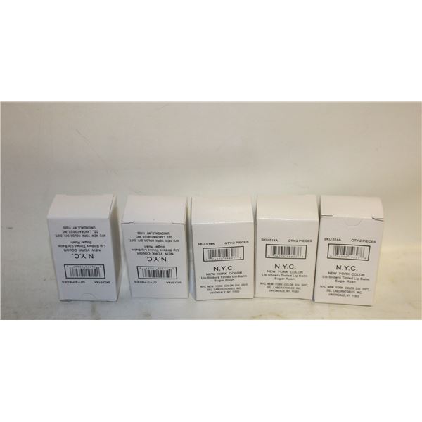 10 N.Y.C NEW YORK COLOR LIP SLIDERS