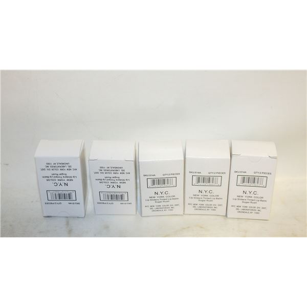 10 N.Y.C NEW YORK COLOR LIP SLIDERS