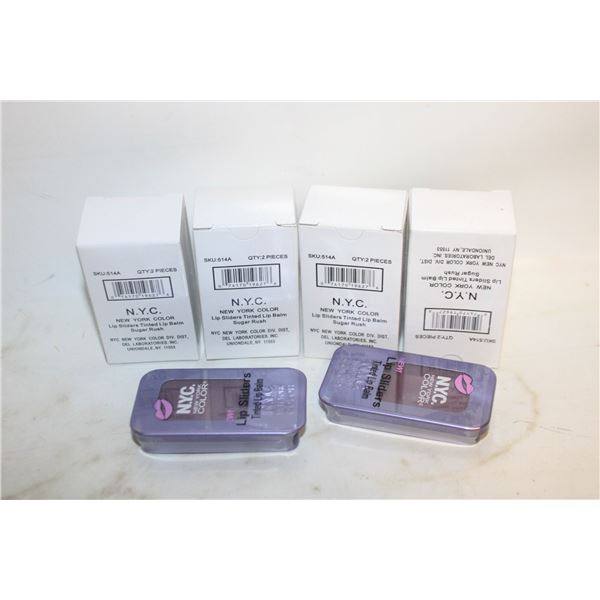 10 N.Y.C NEW YORK COLOR LIP SLIDERS