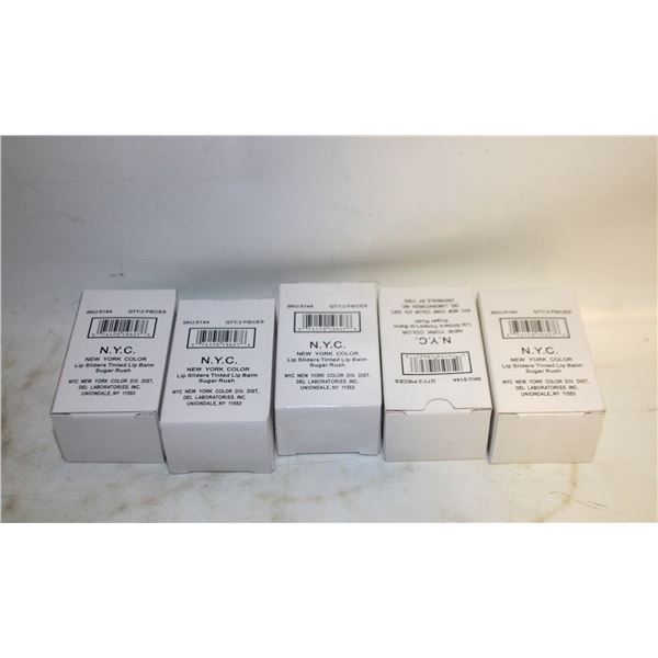 10 N.Y.C NEW YORK COLOR LIP SLIDERS