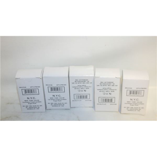 10 N.Y.C NEW YORK COLOR LIP SLIDERS