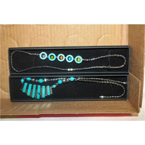 2 NECKLACES