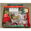 Image 1 : VINTAGE CHRISTMAS ITEMS- BOX LOT ASSORTED