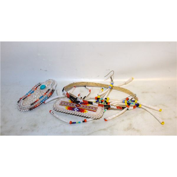 ABORIGINAL BEADED STYLE SET OF 2