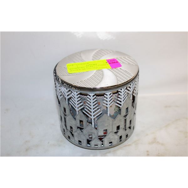 BATH/BODY WORKS CANDLE & HOLDER- BRAND NEW