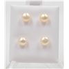 Image 1 : #178-NATURAL AKOYA PEARL STUD EARRING 2PAIR