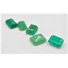 Image 1 : #05-NATURAL GREEN JADEITE GEMSTONES 66.95CT