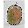 Image 2 : #241-NATURAL UNAKITE PENDANT