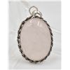Image 2 : #237 NATURAL UNAKITE & ROSE QUARTZ PENDANT